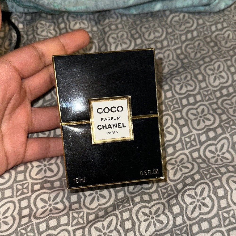 CHANEL Coco Parfum Black and Gold Bottle